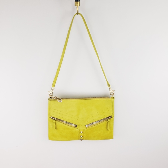 Botkier Lemon Lime Trigger Crossbody Clutch Bag - Picture 1 of 9